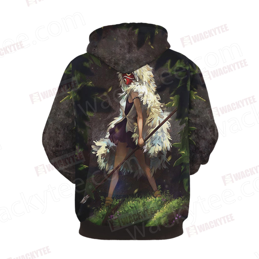 Princess Mononoke Unisex 3D T-shirt