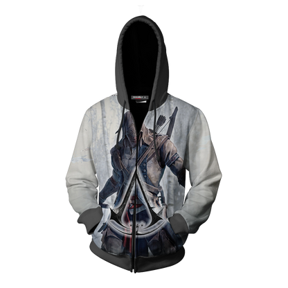 Assassin's Creed III Connor Cosplay Unisex 3D T-shirt