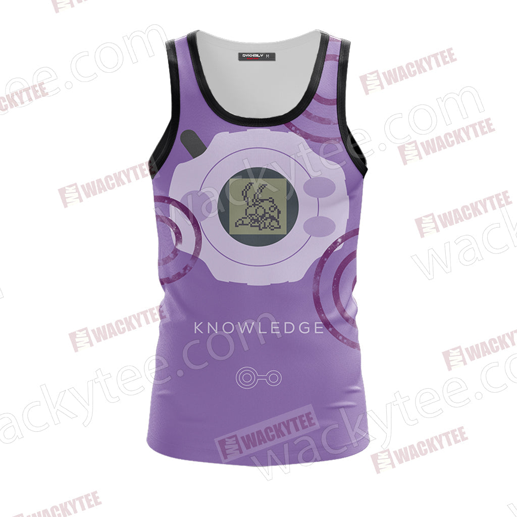 Digimon The Crest Of Knowledge Tentomon Unisex 3D T-shirt