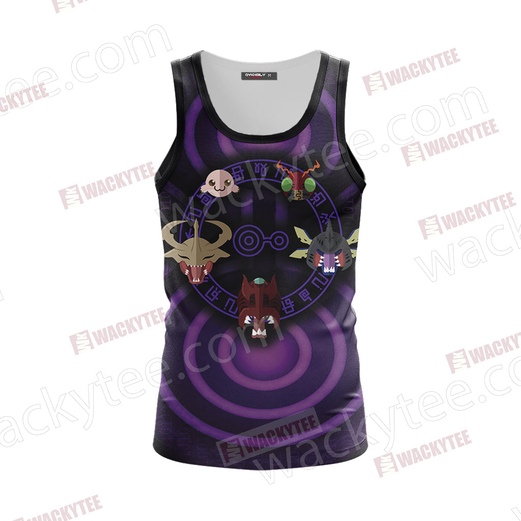 Digimon The Crest Of Knowlegde 3D T-shirt