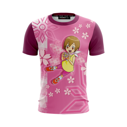 Digimon Yagami Hikari Unisex 3D T-shirt