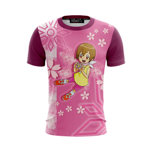 Digimon Yagami Hikari Unisex 3D T-shirt   