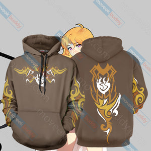 RWBY Yang Xiao Long Symbol Unisex 3D T-shirt Hoodie S 