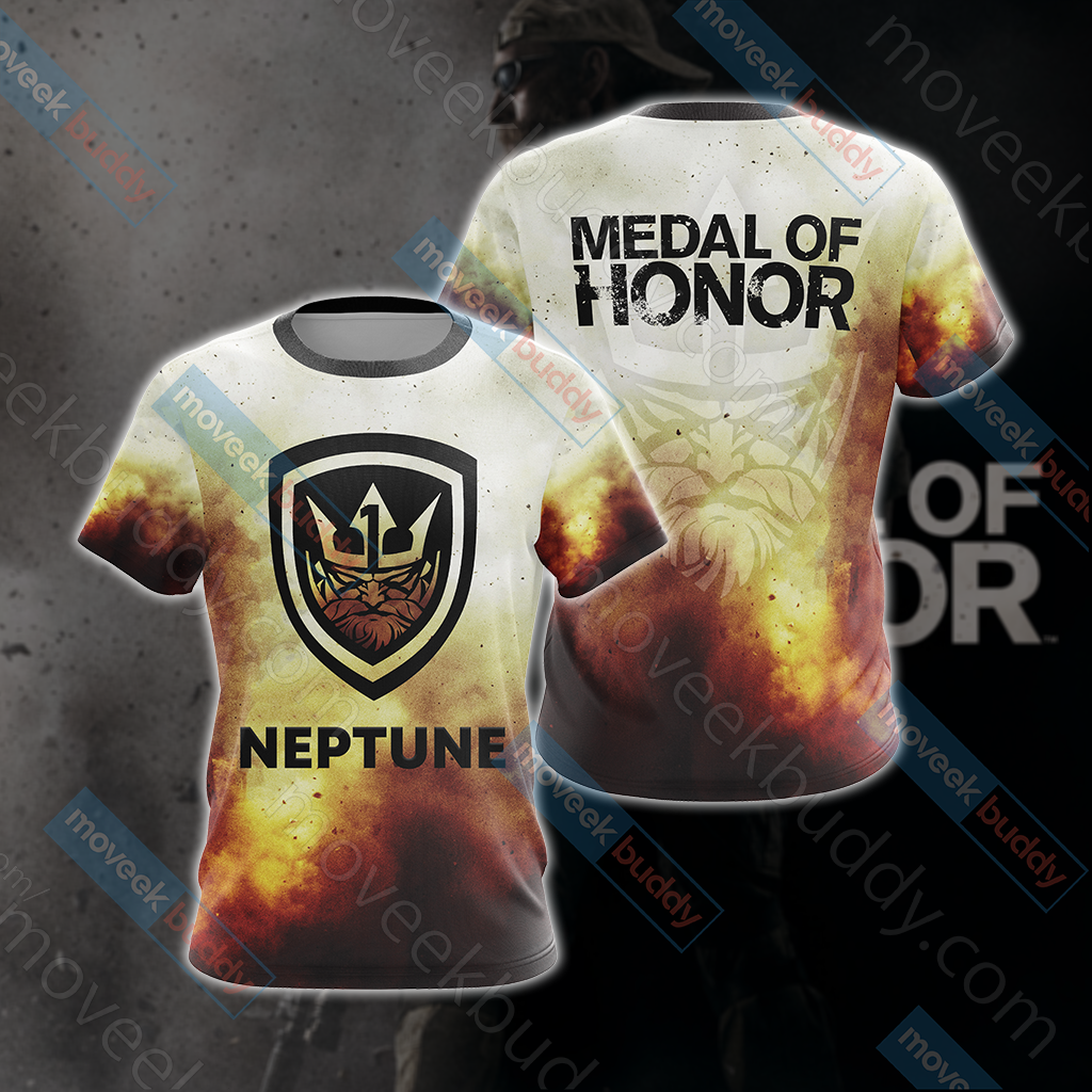 Medal of Honor - Neptune Unisex 3D T-shirt