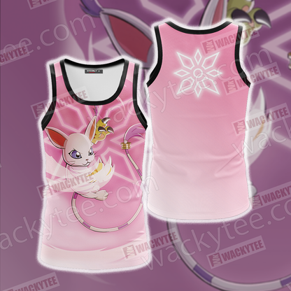 Digimon Gatomon 3D T-shirt Tank Top
