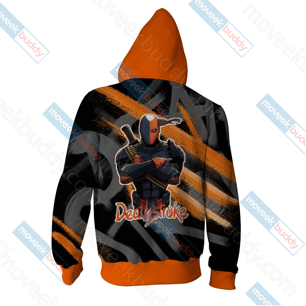 Deathstroke The Terminator Zip Up Hoodie