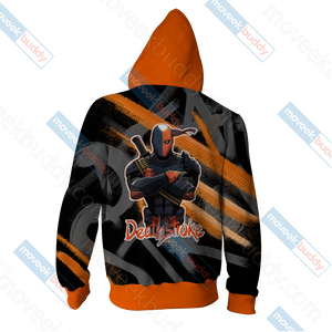 Deathstroke The Terminator Zip Up Hoodie   