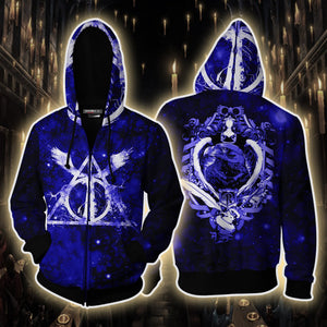 The Ravenclaw Eagle (Harry Potter) 3D Zip Up Hoodie