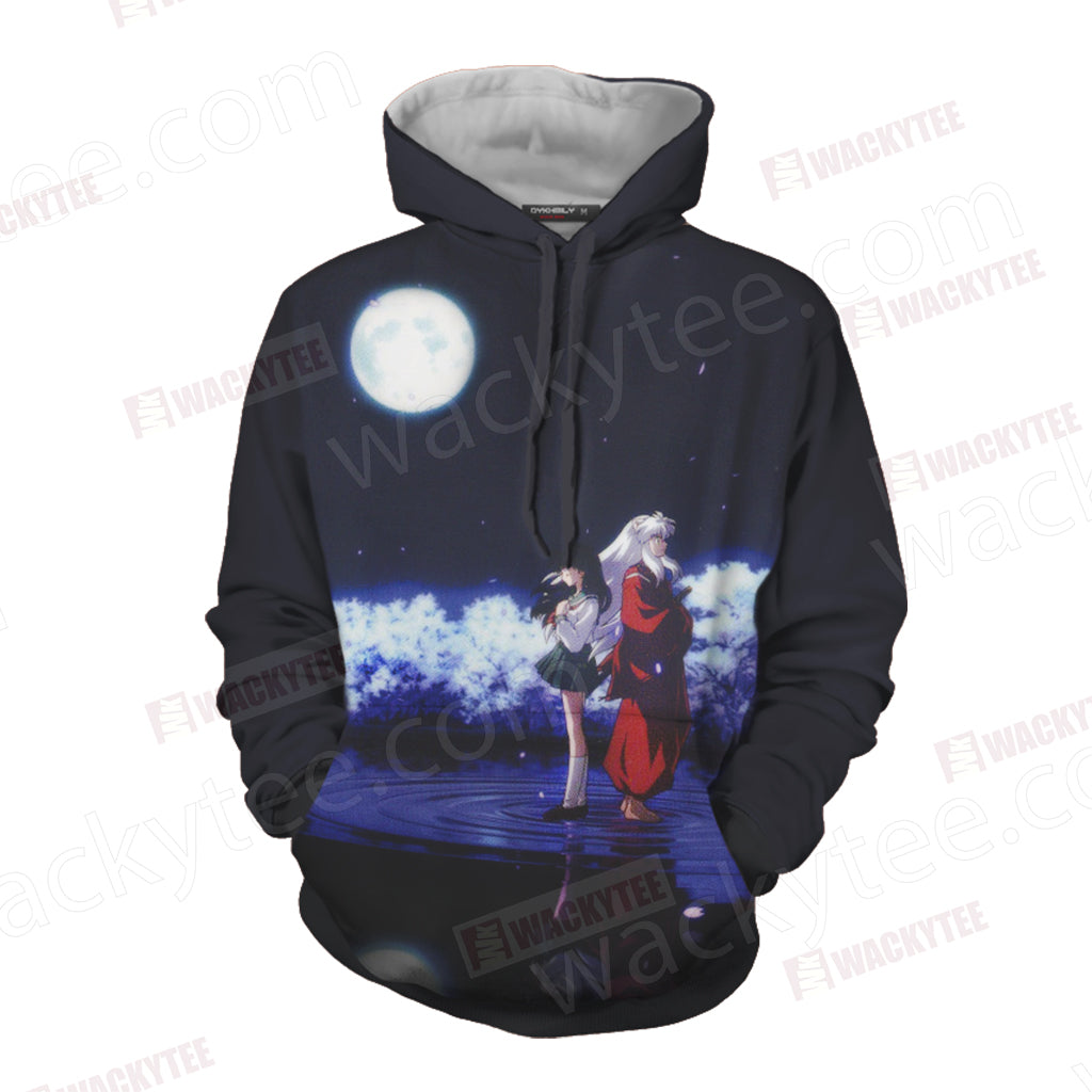 Inuyasha and Kagome 3D T-shirt