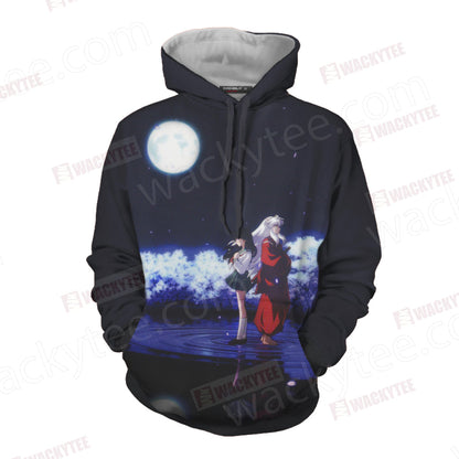 Inuyasha and Kagome 3D T-shirt
