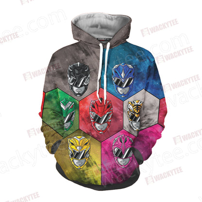 Power Rangers Unisex 3D T-shirt