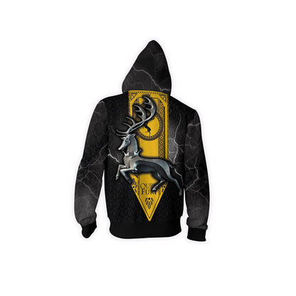 House Baratheon Game Of Thrones New Look Zip Up Hoodie
