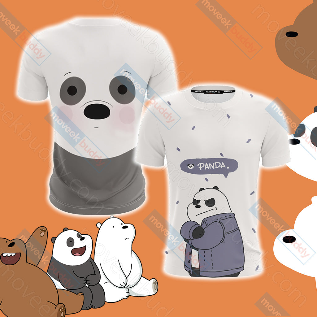 We Bare Bears - Panda Unisex 3D T-shirt