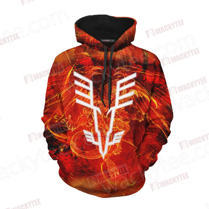 Yu-Gi-Oh! Red Dragon Archfiend The Mark Of The Wings Unisex 3D T-shirt