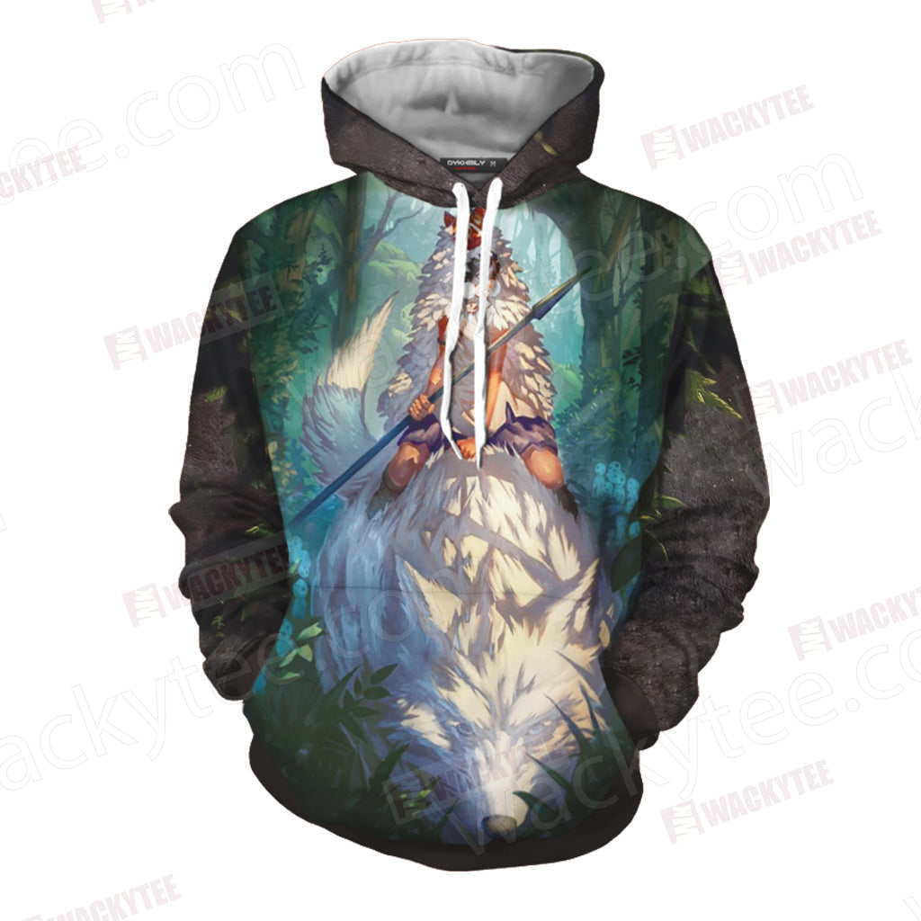 Princess Mononoke Unisex 3D T-shirt