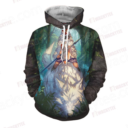 Princess Mononoke Unisex 3D T-shirt