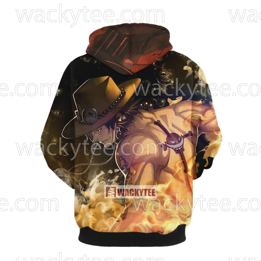 One Piece Portgas D. Ace Unisex 3D T-shirt
