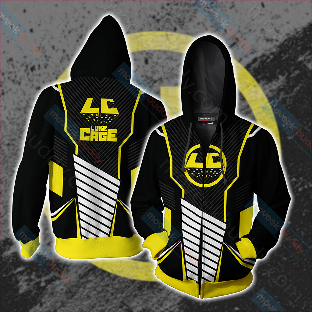 Luke Cage Symbol Unisex 3D T-shirt Zip Hoodie