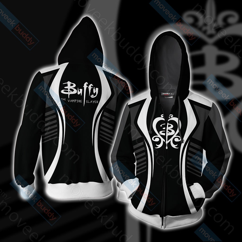 Buffy the Vampire Slayer Unisex 3D T-shirt Zip Hoodie
