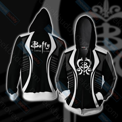 Buffy the Vampire Slayer Unisex 3D T-shirt Zip Hoodie