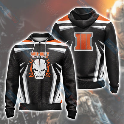 Call of Duty - Black Ops 3 Unisex 3D T-shirt Zip Hoodie
