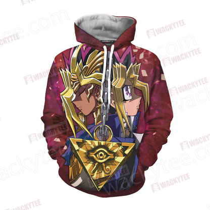Yu Gi Oh! Yami Yugi &Yugi Muto Unisex 3D T-shirt