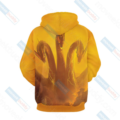 Godzilla King Of The Monsters - Ghidorah Unisex 3D T-shirt