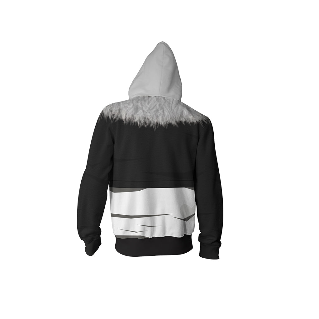 Squall Leonhart Final Fantasy VIII Cosplay Zip Up Hoodie Jacket