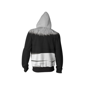 Squall Leonhart Final Fantasy VIII Cosplay Zip Up Hoodie Jacket   