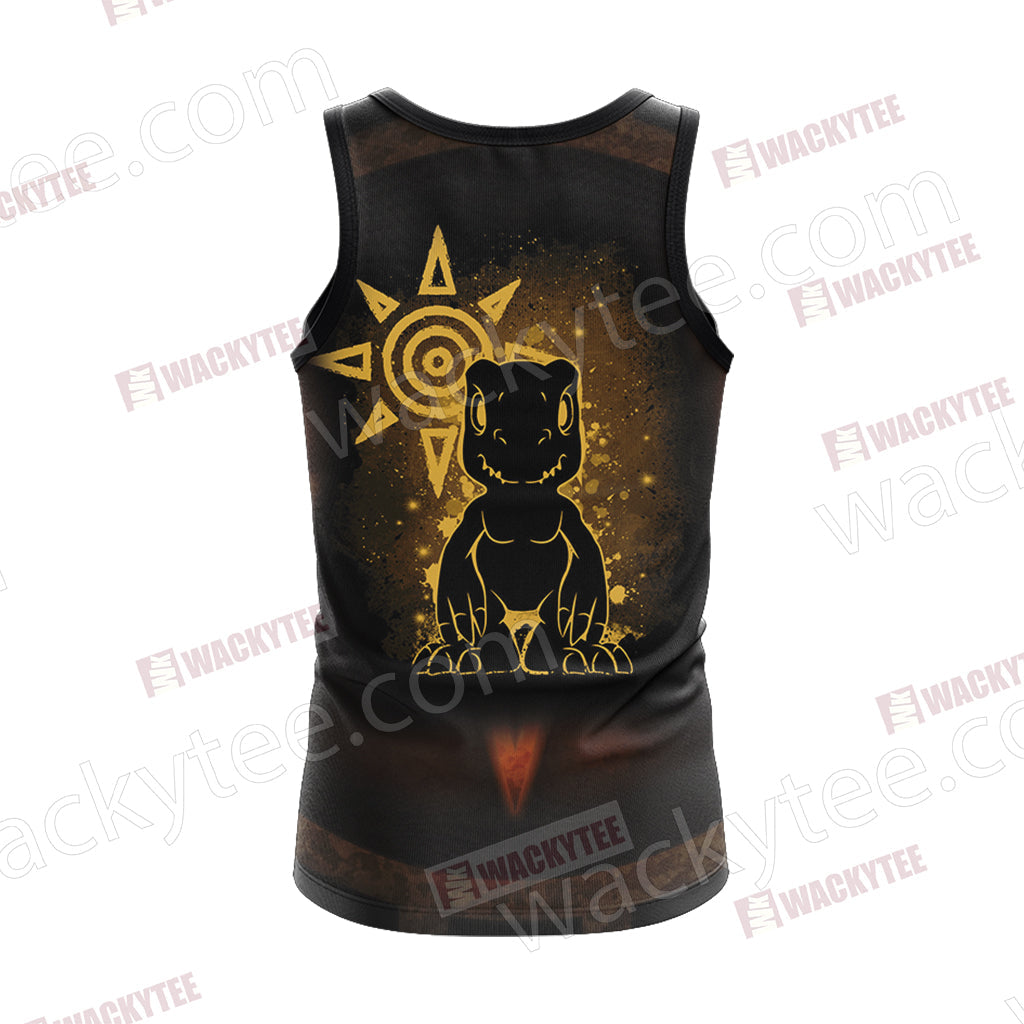 Digimon The Crest Of Light 3D T-shirt