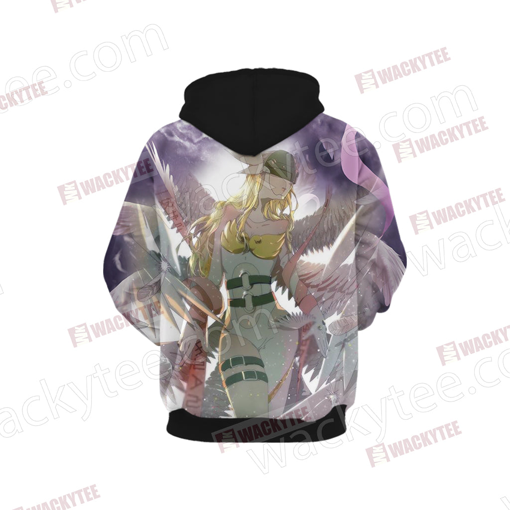 Digimon Angewomon Unisex 3D T-shirt