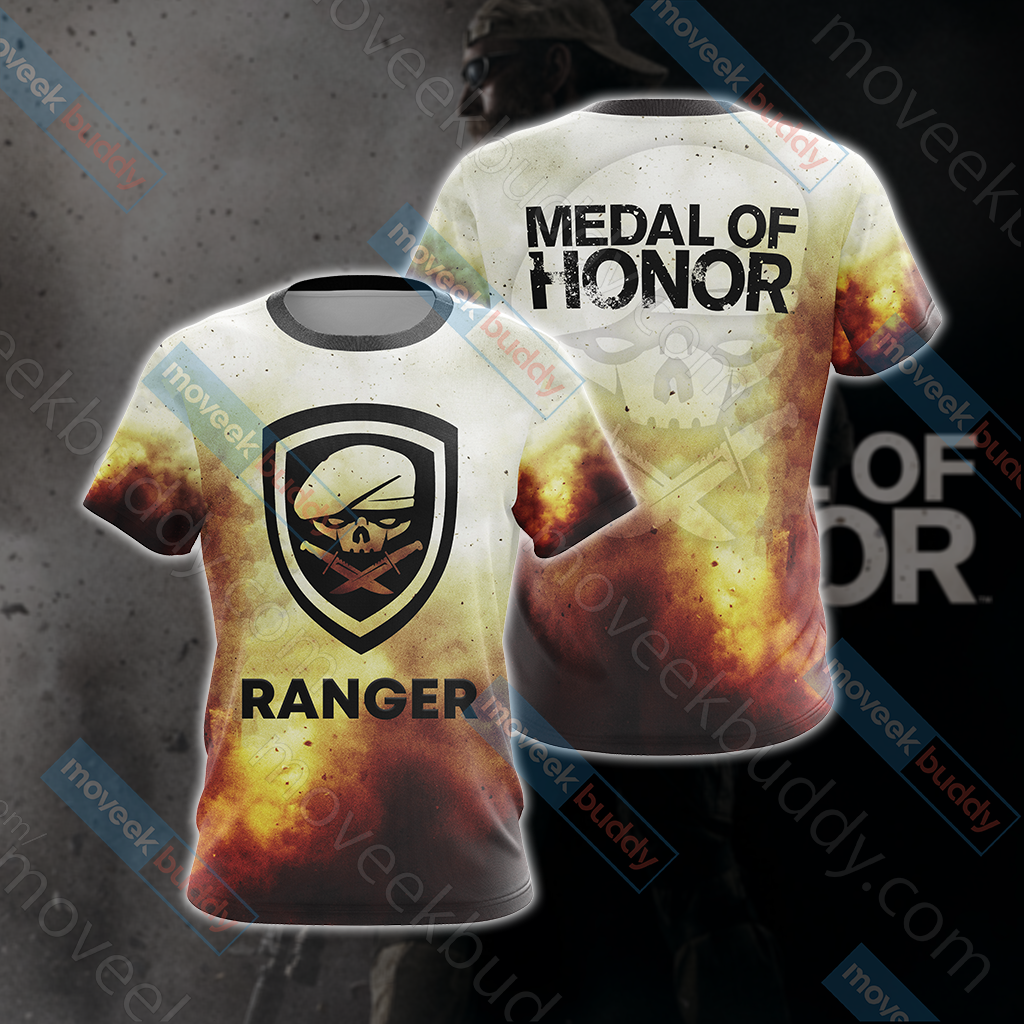 Medal of Honor - Ganger Unisex 3D T-shirt S  