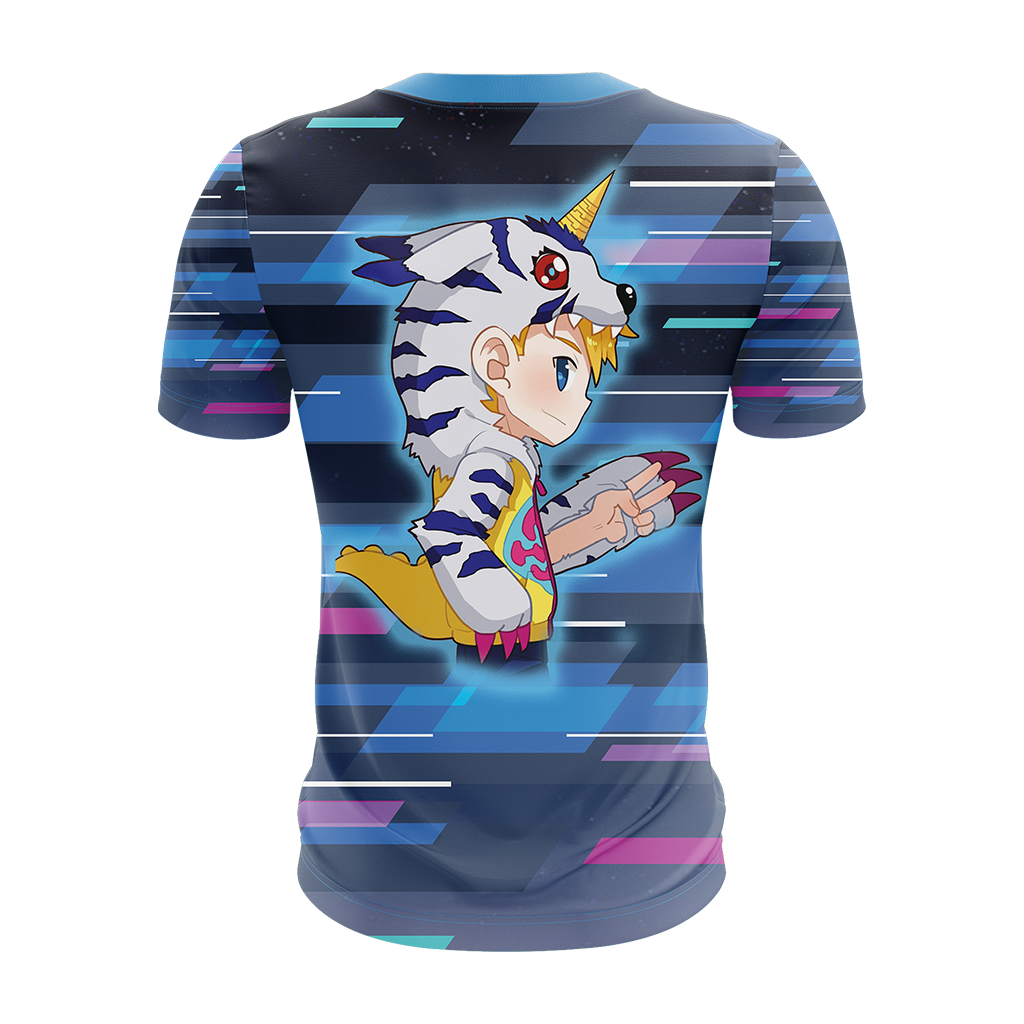 Digimon Gabumon New Look Unisex 3D T-shirt   