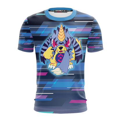 Digimon Gabumon New Look Unisex 3D T-shirt   