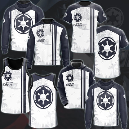Star Wars Galactic Empire 'Join The Empire' Video Game All Over Printed T-shirt Tank Top Zip Hoodie Pullover Hoodie Hawaiian Shirt Beach Shorts Joggers