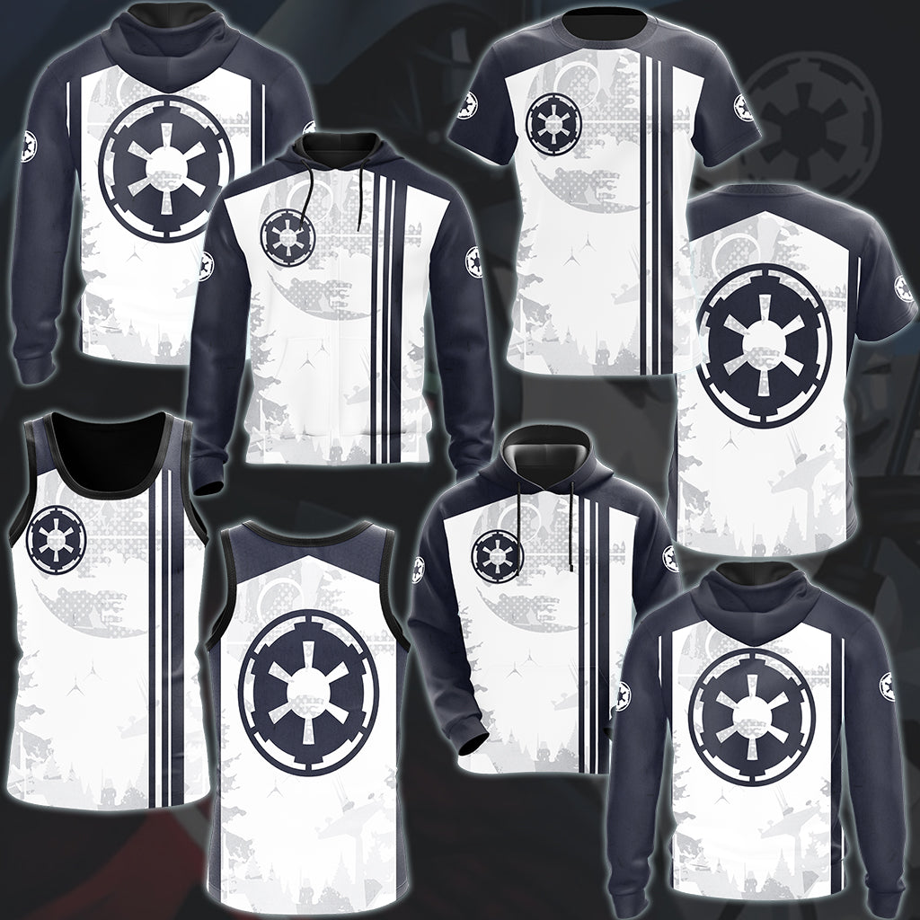 Star Wars Galactic Empire Video Game All Over Printed T-shirt Tank Top Zip Hoodie Pullover Hoodie Hawaiian Shirt Beach Shorts Joggers