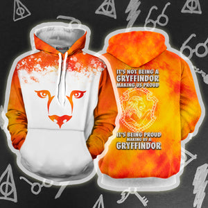 It's Being Proud Making Us A Gryffindor Harry Potter 3D Hoodie