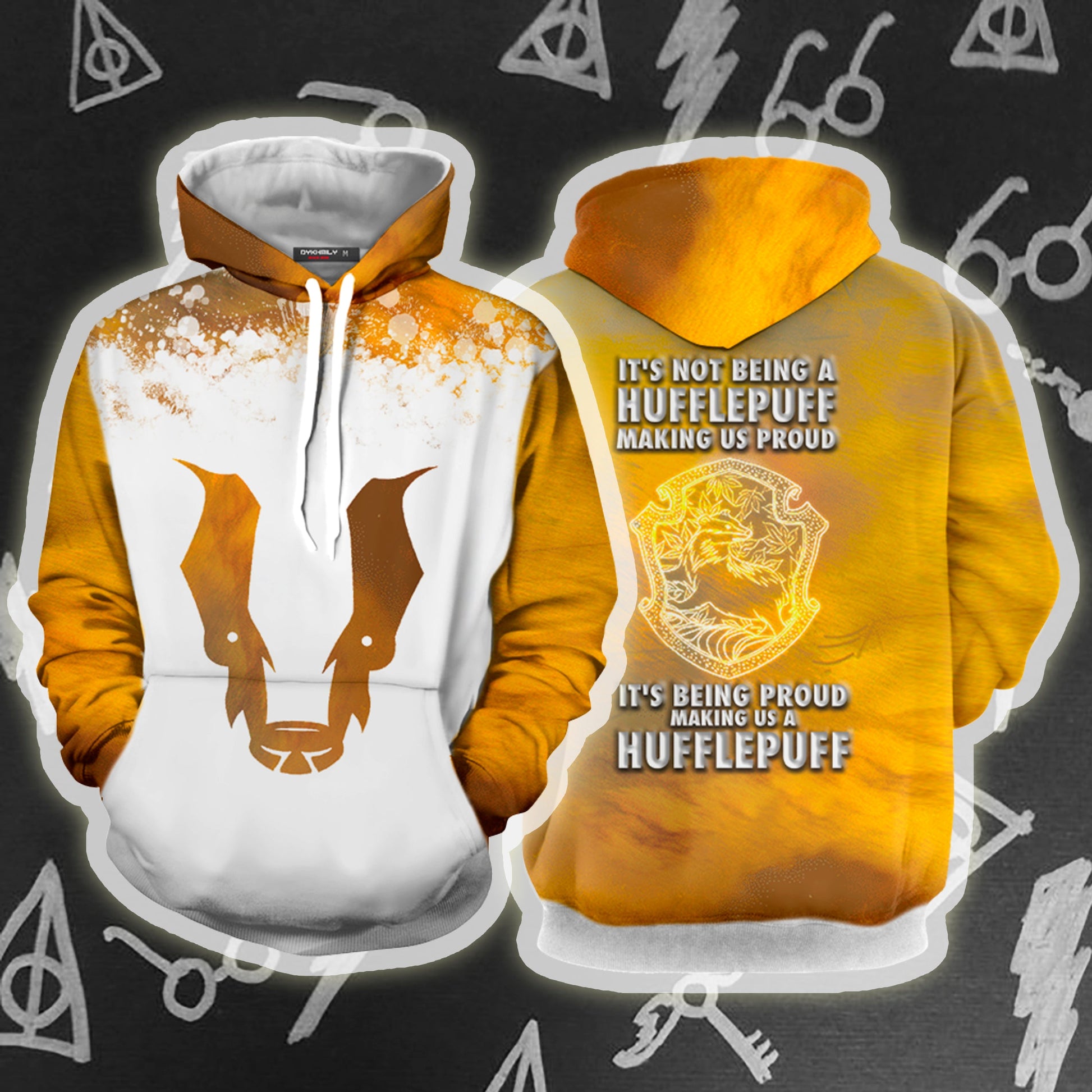 It's Being Proud Making Us A Hufflepuff Harry Potter 3D T-shirt Hoodie