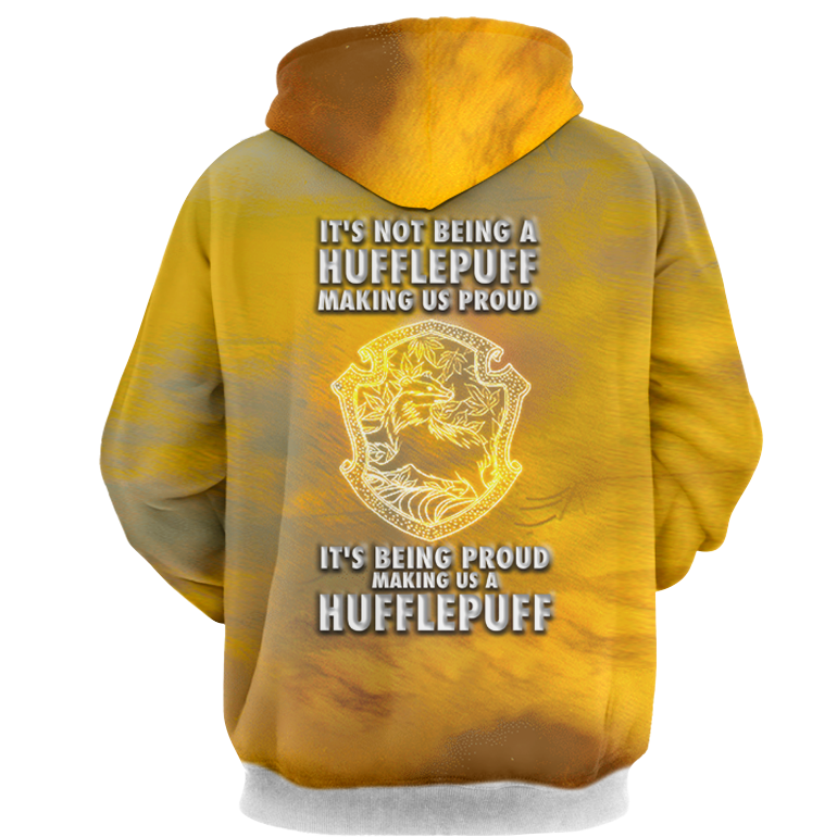It's Being Proud Making Us A Hufflepuff Harry Potter 3D T-shirt