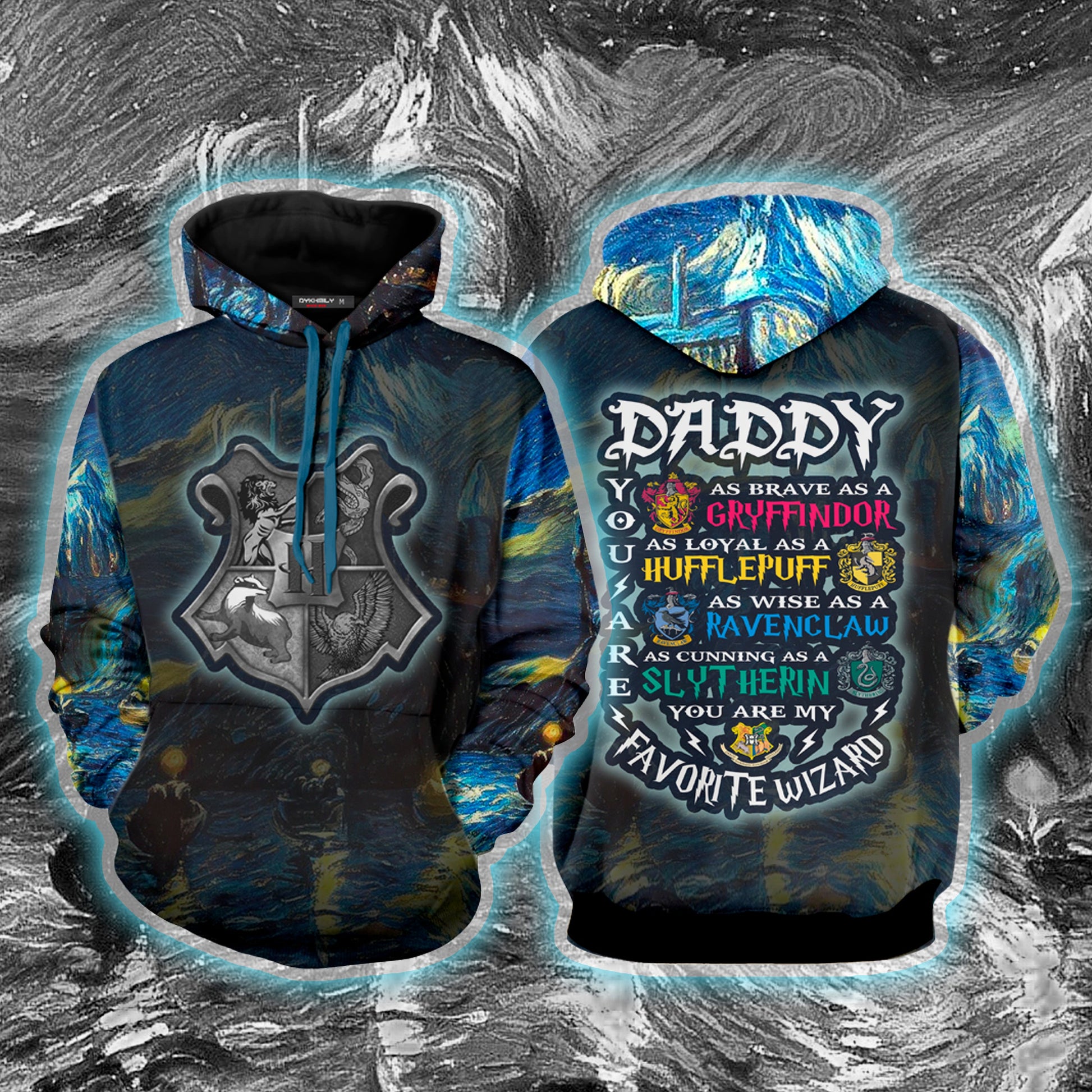 Daddy - You Are My Favorite Wizard Harry Potter Unisex 3D T-shirt Hoodie