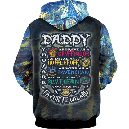 Daddy - You Are My Favorite Wizard Harry Potter Unisex 3D T-shirt