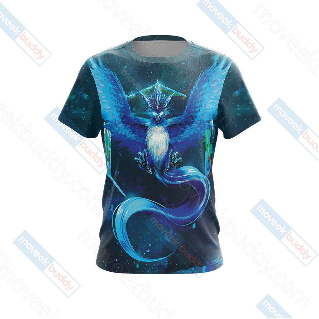 Pokemon Go - Team Mystic New Unisex 3D T-shirt