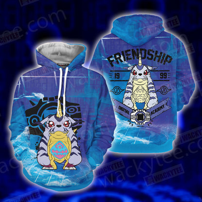 Digimon New The Crest Of Friendship 3D T-shirt Hoodie