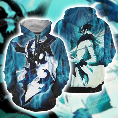 Bleach Zangetsu Hollow Unisex 3D T-shirt Hoodie