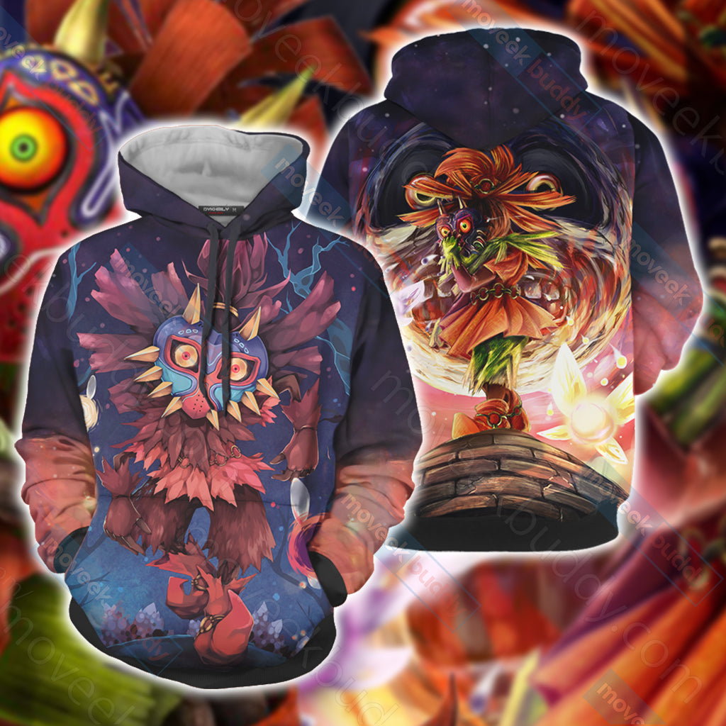 The Legend Of Zelda Skull Kid 3D T-shirt Hoodie Hoodie