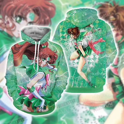 Sailor Moon - Sailor Jupiter 3D T-shirt Hoodie