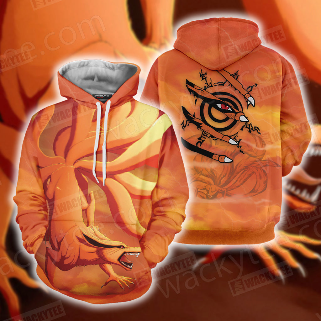 Naruto Kurama 3D T-shirt Hoodie