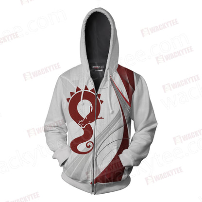 Ace Attorney - Defiant Dragon logo Unisex 3D T-shirt