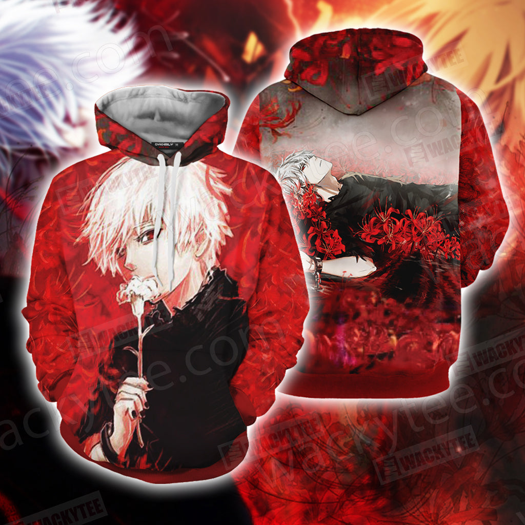 Tokyo Ghoul Kaneki Ken Unisex 3D T-shirt Hoodie