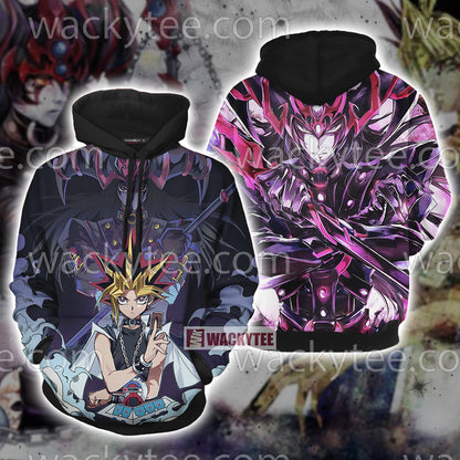 Yu Gi Oh! Yami Yugi And Dark Magician Of Chaos T-shirt Hoodie
